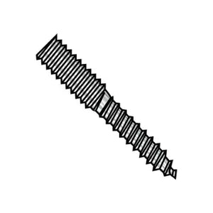 1/4" X 3" Hanger Bolts, Zinc CR+3 (Inch)