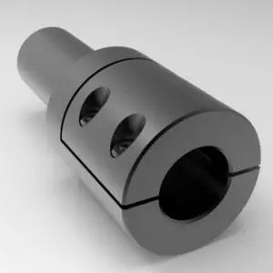 5/8" X 7/8" Shaft Adapter Coupling - Step-Up Type, Steel