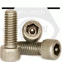 1/4"-20x1/2" (FT) SOCKET HEAD CAP SCREWS COARSE STAIN A2 (18-8) TAMPER RESISTANT