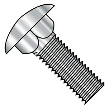 1/4" X 3" Carriage Bolts, A307 Grade A, Hdg, Low Carbon (Inch)