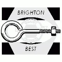 1/4"-20x2" EYE BOLT W/NUT , STAINLESS 18-8 (INCH)