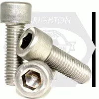 #0 X 1" Socket Head Cap Screws, Stainless Steel 18-8 (Inch)