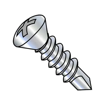 #10-16x1" INDENT HWH SELF DRILLING SCREWS, STAINLESS STEEL 304