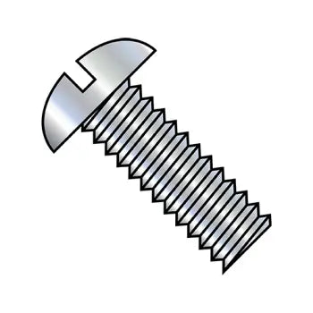 #10-24x1" ROUND SLOT ALUMINUM MACHINE SCREW