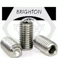 #0 X 1/16" Cup Point Socket Set Screws, Stainless Steel 18-8 (Inch)