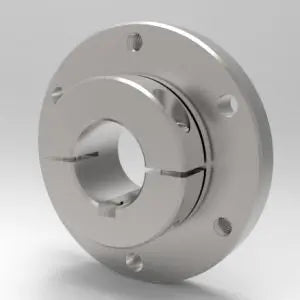 1-1/2" Accu-Flange��� Shaft Mounting Collar, Stainless Steel