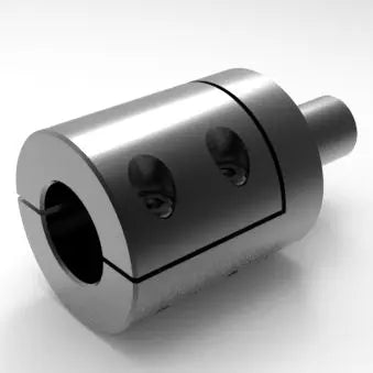 7/8" X 5/8" Shaft Adapter Coupling - Step-Down Type, Steel