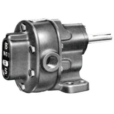 BSM Pump S-Series Pedestal Mount Gear Pumps, Type:With Relief Valve, Shaft Diam:0.56 in