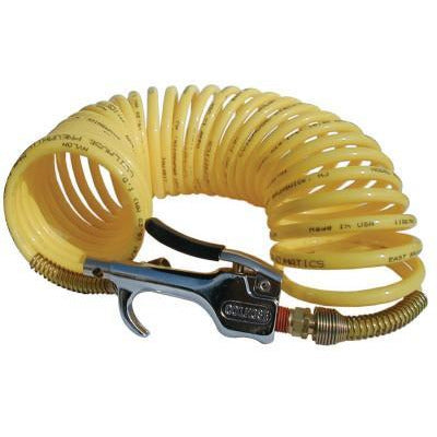 Coilhose Pneumatics Safety Blow Gun & Nylon Recoil Assemblies