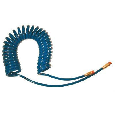 Coilhose Pneumatics Flexcoil® Polyurethane Air Hoses, Inner Diam:0.467 in, Color:Dark Blue