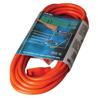 Southwire Vinyl Extension Cords, Amps [Nom]:13 A