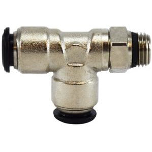 6MM OD X 1/8 SWVL MALE RUN-T N-PLTD