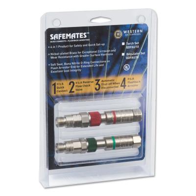 Western Enterprises Safemate Quick Connect Sets w/Built-In Flash Arrestors