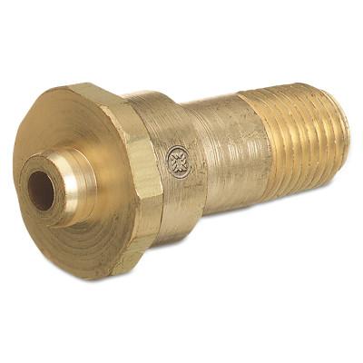 Western Enterprises Regulator Inlet Nipples, Material:Stainless Steel, Gas Type:Refrigerant Gases