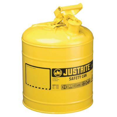 Justrite Type I Safety Cans, Type:Diesel