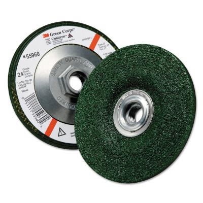 3M™ Abrasive Green Corps™ Depressed Center Wheels