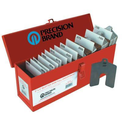 Precision Brand Slotted Shim Assortment Kits