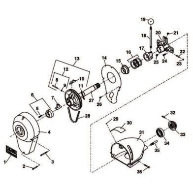 Ridgid® K-1500 A & B Drain Cleaning Machine Front Guards