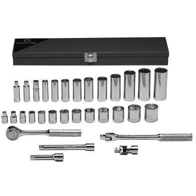 Wright Tool 31 Piece Standard & Deep Socket Sets