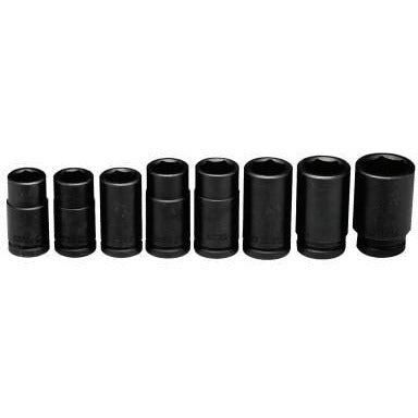 Wright Tool 8 Piece Deep Impact Socket Sets