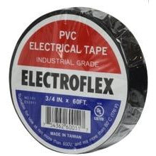 3/4 X 60' BLACK ELECTRICAL TAPE